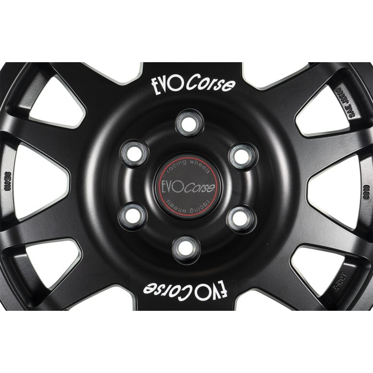 EVO Corse Dakar Zero 17x8 6/139.7 et40 Matt Black - Image 5
