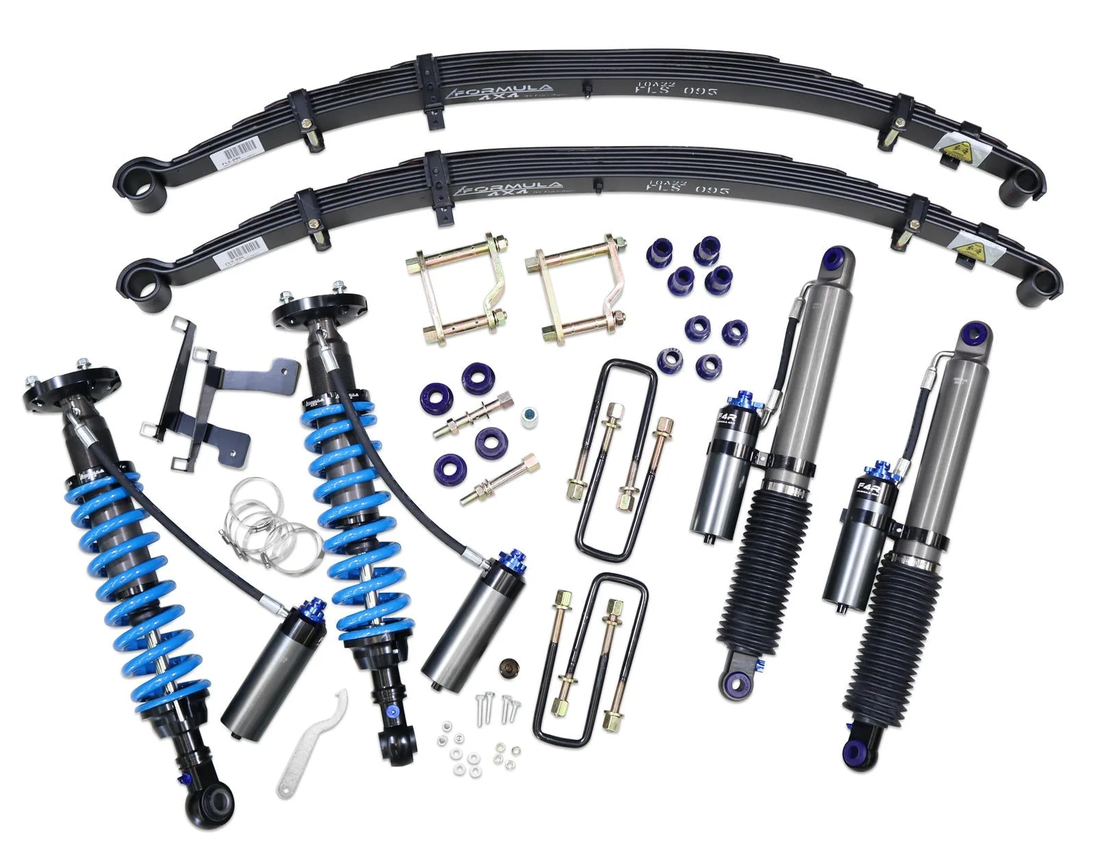 2 Inch to 3 Inch Adjustable Formula 4x4 Lift Kit to suit Toyota Hilux GGN, GUN Rogue Wide-Body & GR Sport 2022-2025